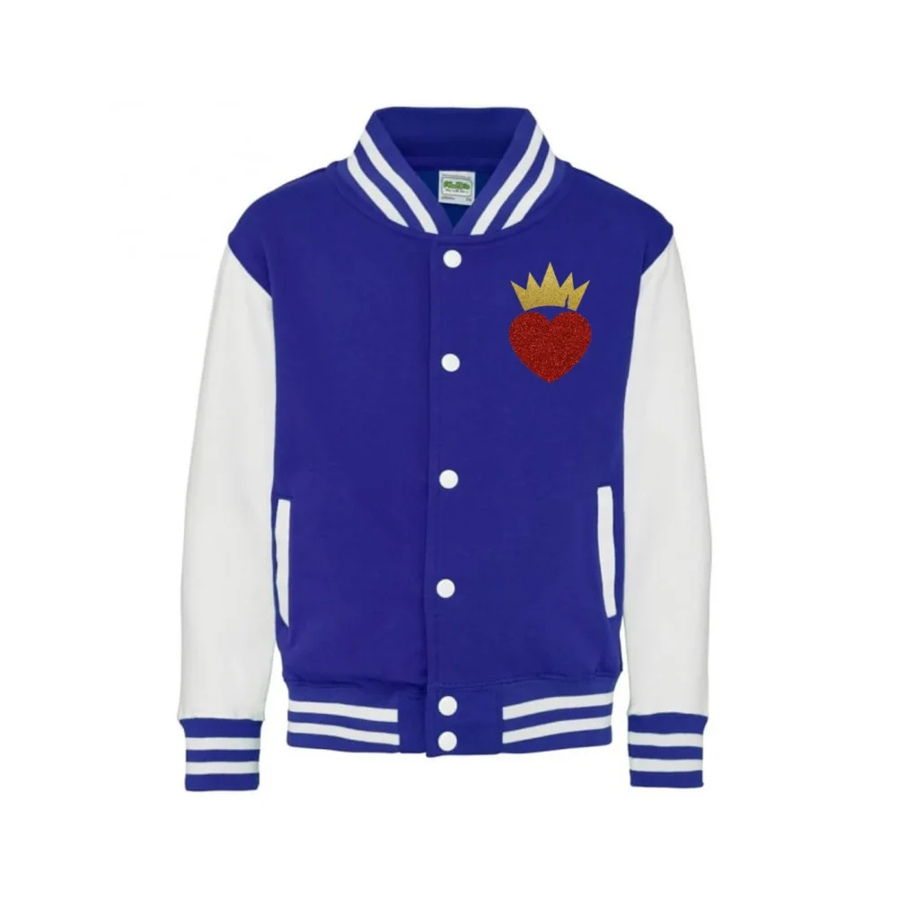 Disney Descendants Evie Heart Varsity Jacket