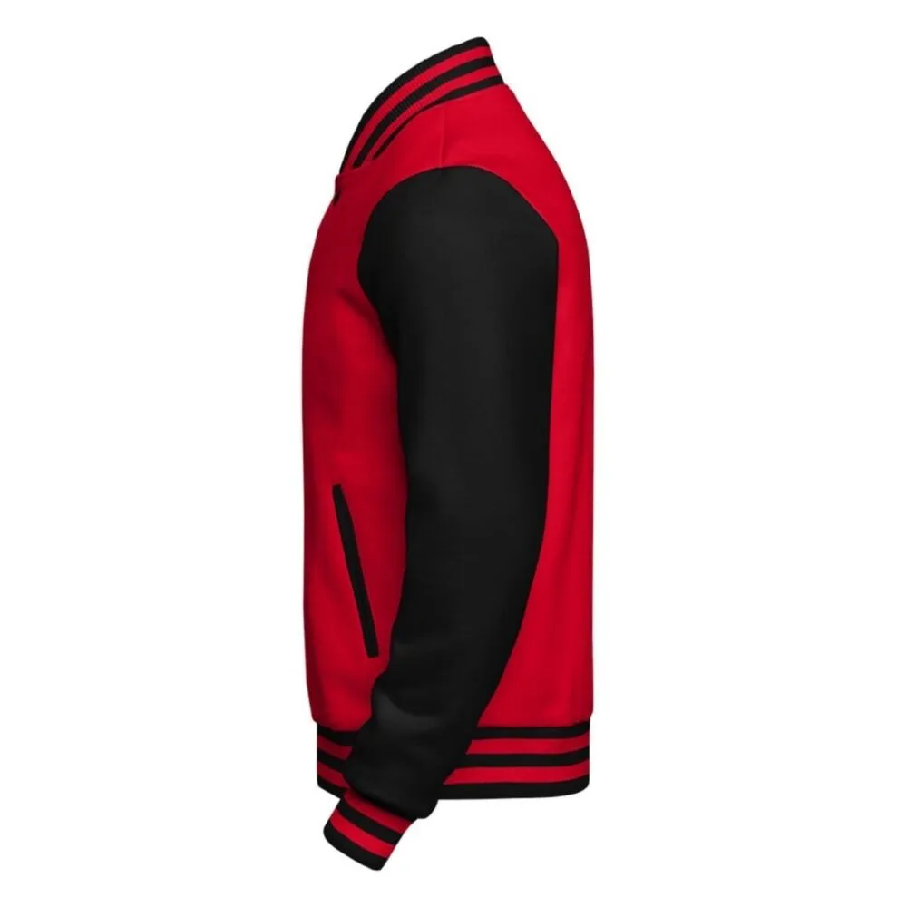 Red and Black Varsity Jacket