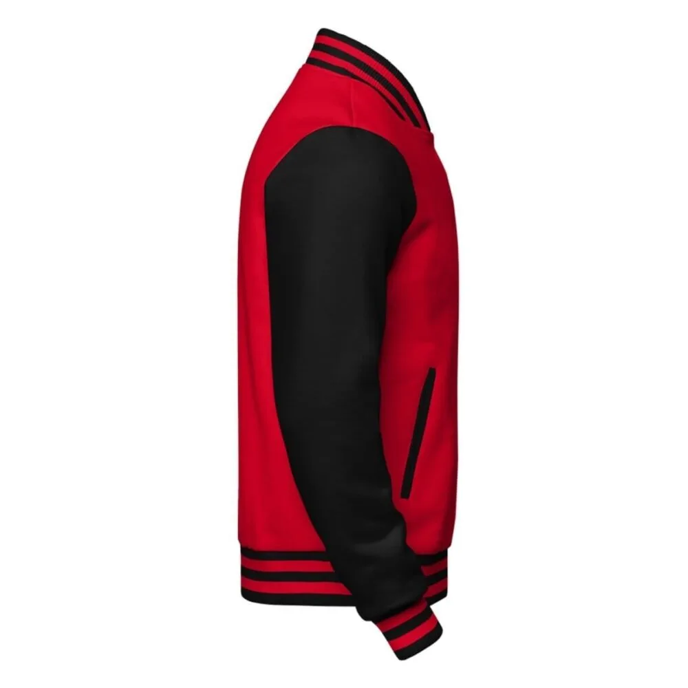 Red and Black Varsity Jacket