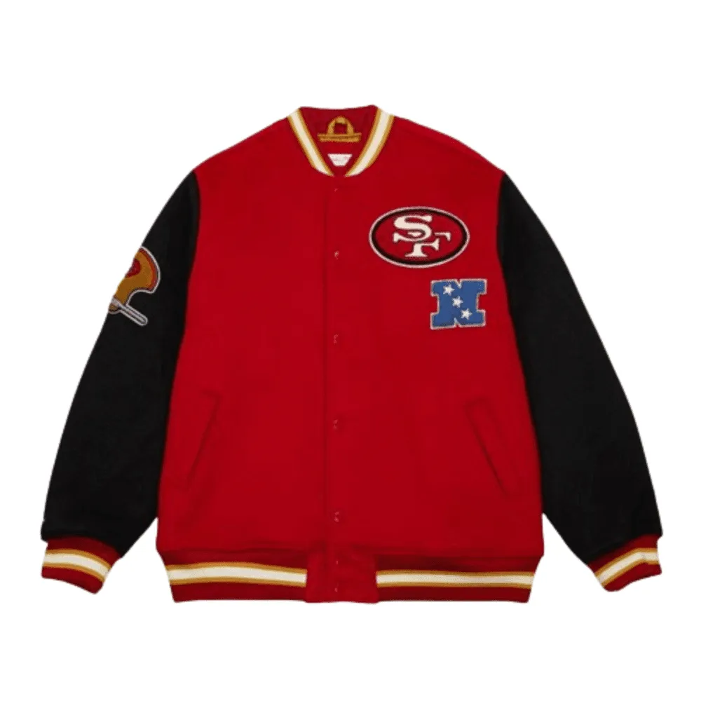 San Francisco 49ers Team Legacy Varsity Jacket