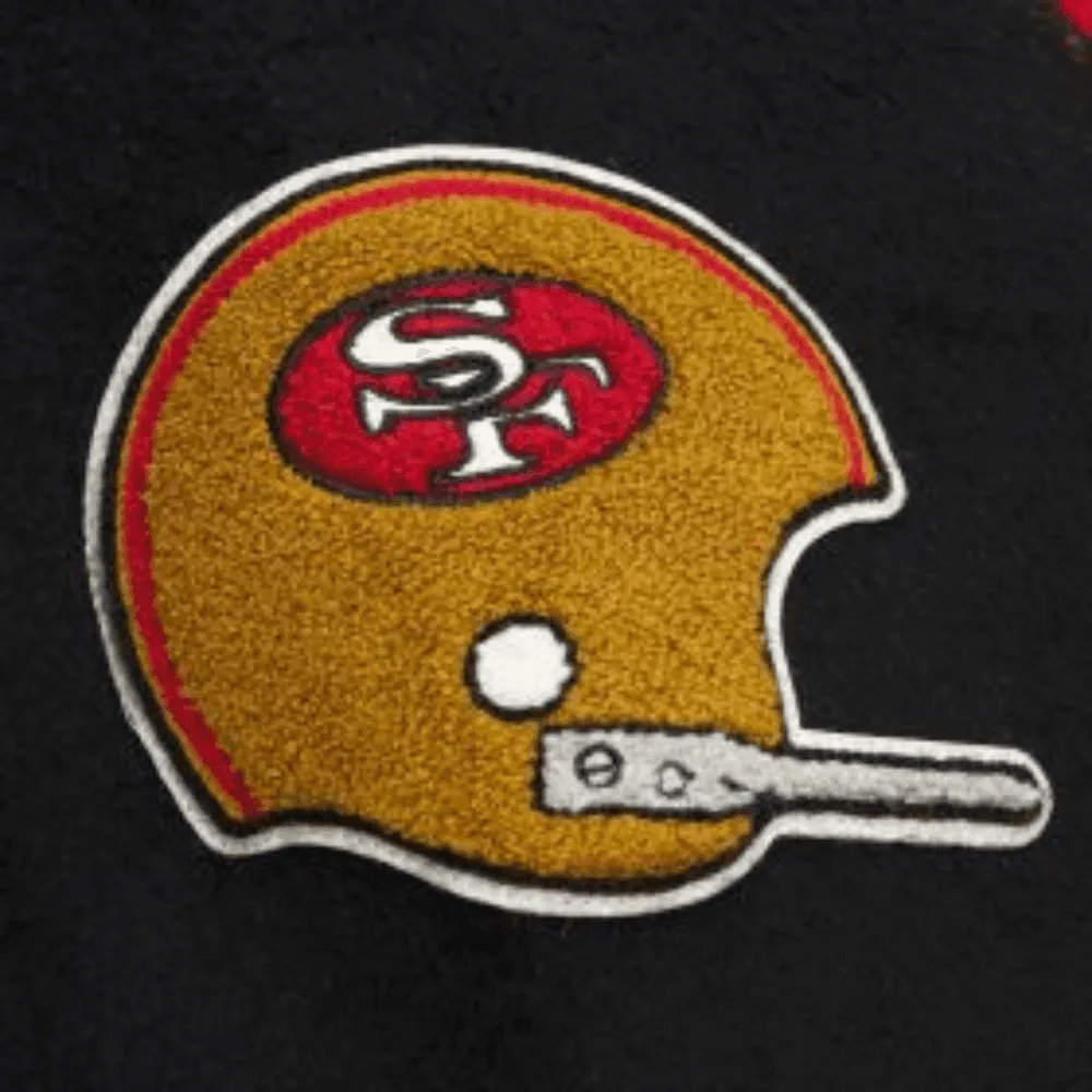 San Francisco 49ers Team Legacy Varsity Jacket