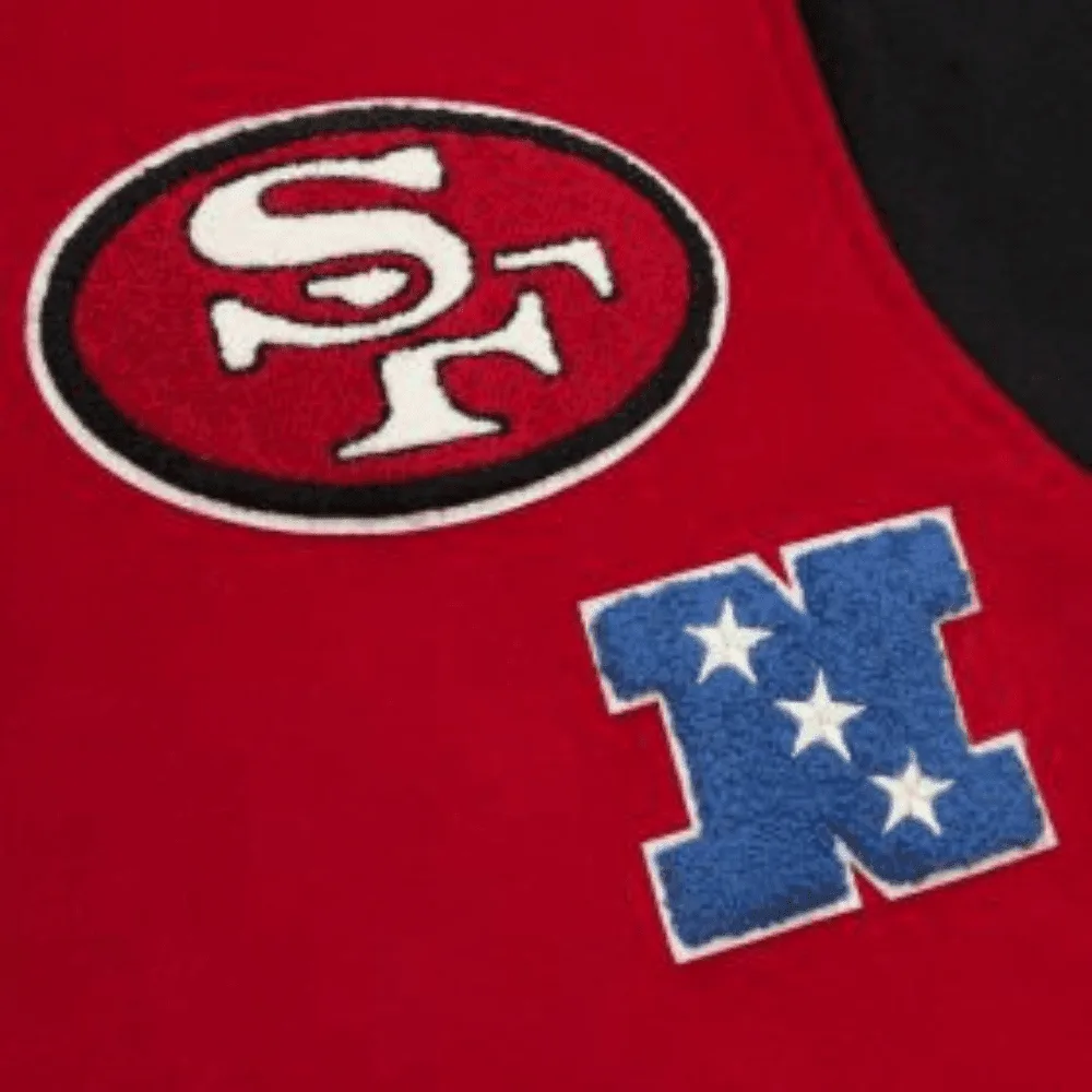 San Francisco 49ers Team Legacy Varsity Jacket