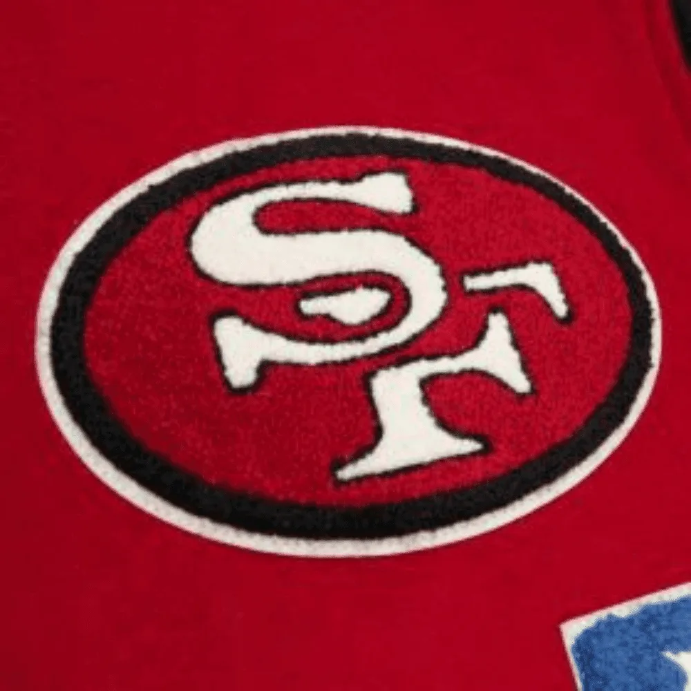 San Francisco 49ers Team Legacy Varsity Jacket