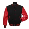 Black and Red Varsity Jacket