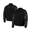 NFL Chicago Bears Black Varsity Jacket