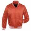 Orange Satin Jacket