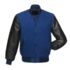 Royal and Black Varsity Jacket